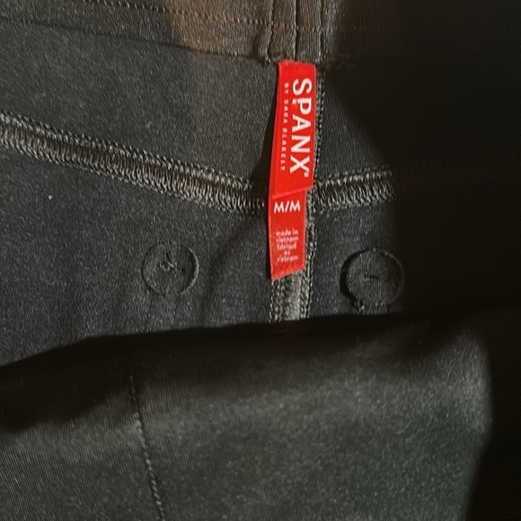 Spanx Leather-Like Ankle Skinny Pant Size Medium EUC - Picture 7 of 7